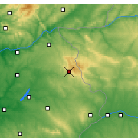 Nearby Forecast Locations - Portalegre - Map
