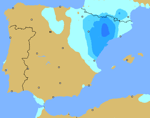 Precipitation (3 h) !