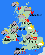 Forecast Tue May 17 United Kingdom