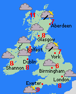 Forecast Sat Dec 03 United Kingdom