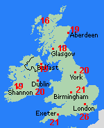 Forecast Thu Aug 06 United Kingdom