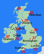 Forecast Thu Aug 13 United Kingdom